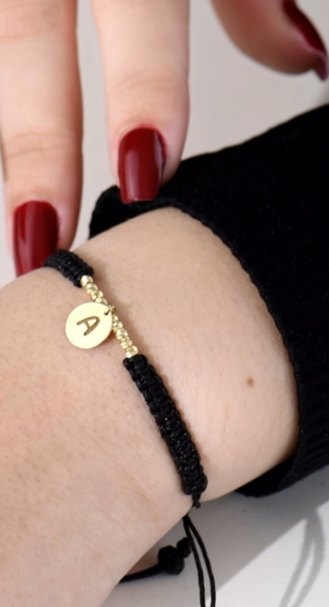 Bracelet personnalisé en Or 18 carats. Tous les couleurs disponibles