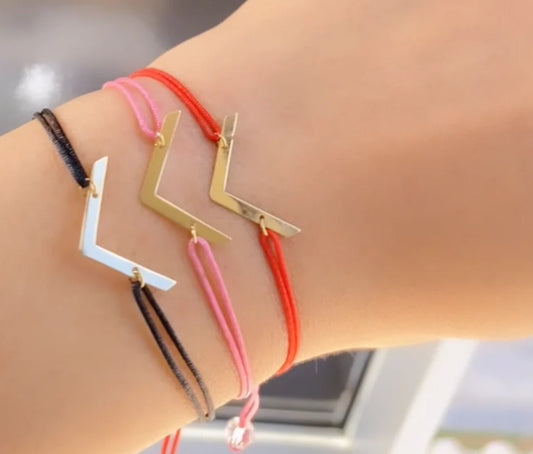 Bracelet élégant en Or 18 carats. Tous les couleurs disponibles