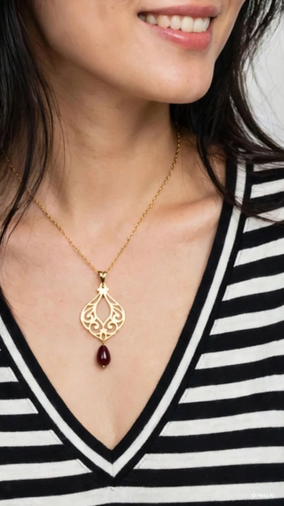 Collier « charme » en Or 18carats 😍⭐️
