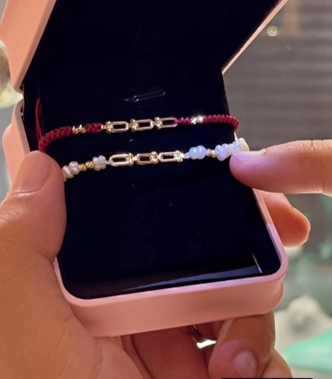 Bracelet Tifany en Or 18 carats avec Johr naturelle