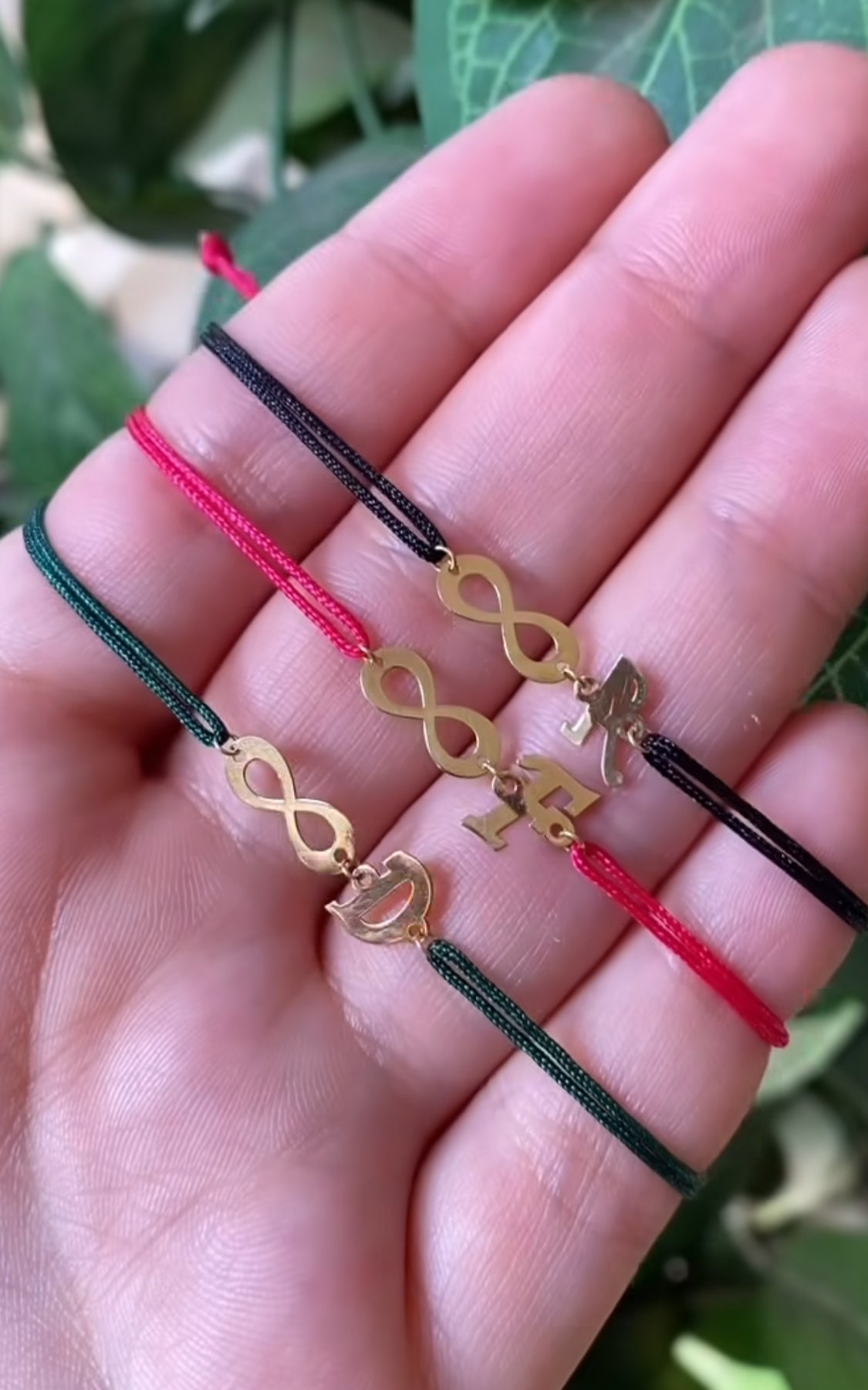 Cordon en Or 18k - Promo 2025 , Toutes les couleurs et lettres sont Disponibles