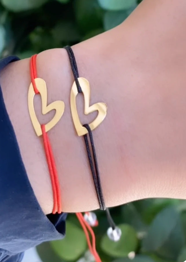 Cordon en Or 18k "MY HEART JUST FOR YOU"