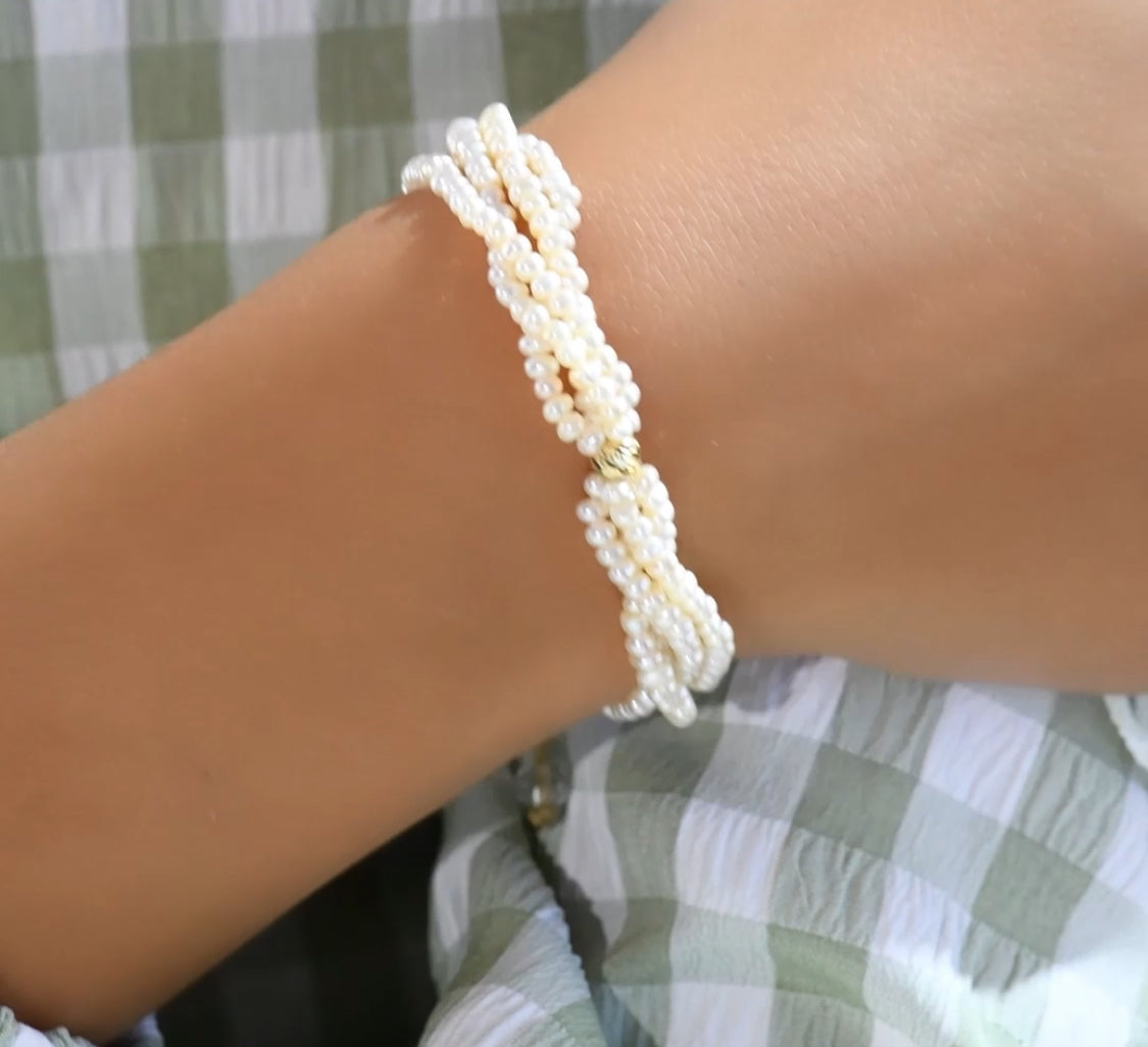 📿سوبر براسلي جوهر حر طبيعي✔️مع كرة ذهبية