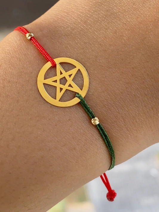 Bracelet Étoile maroc 🇲🇦 en Or 18k